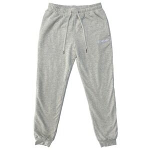 Free The Sheep Cotton Cloud Joggers Heather Gray Fleece Lined Sweatpants Size L